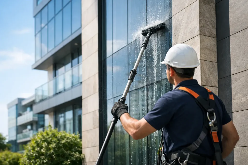 Building Exterior Cleaning Service That Protects Value