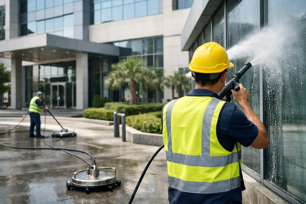 Commercial Property Washing Guide for Managers