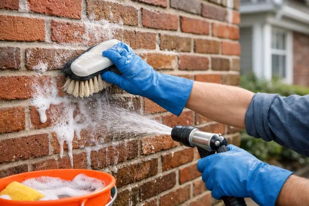 How to Clean Exterior Brick Without Damaging It