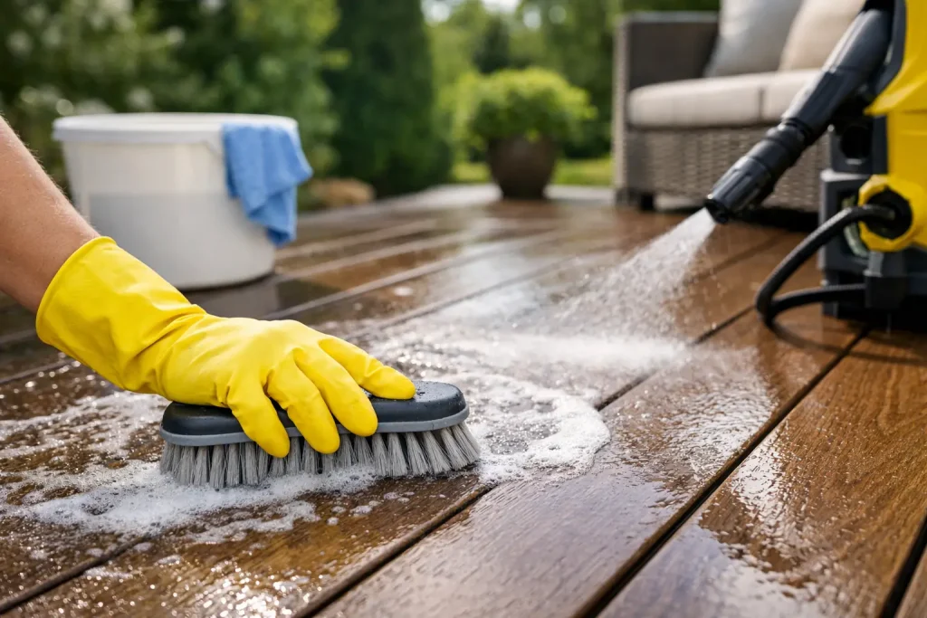 How to Wash Composite Decking Without Causing Damage