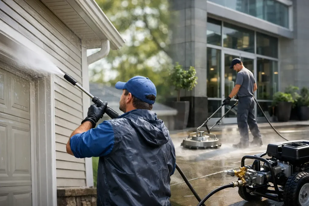 Powerwashing Near Me for Homes and Businesses