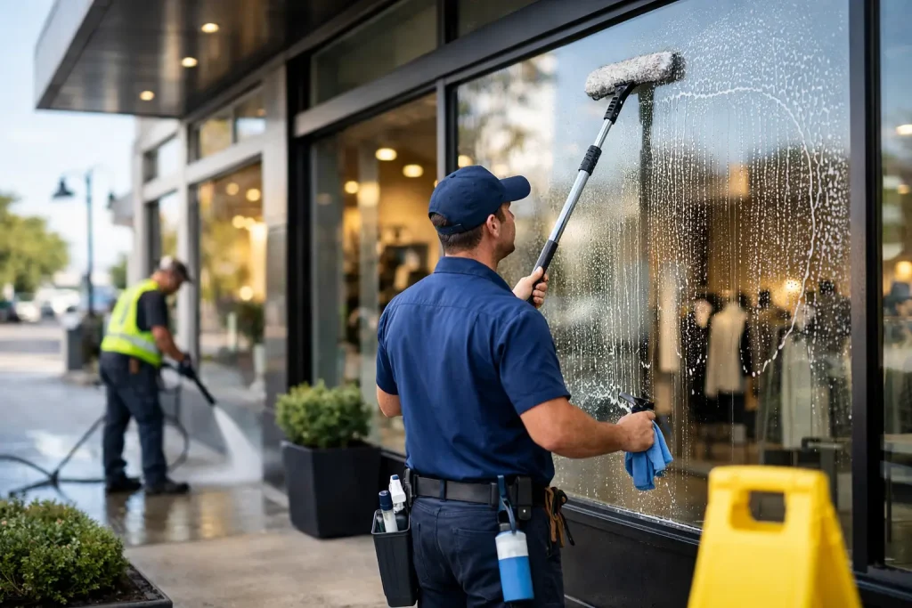 Dauphin County Storefront Cleaning That Looks Right