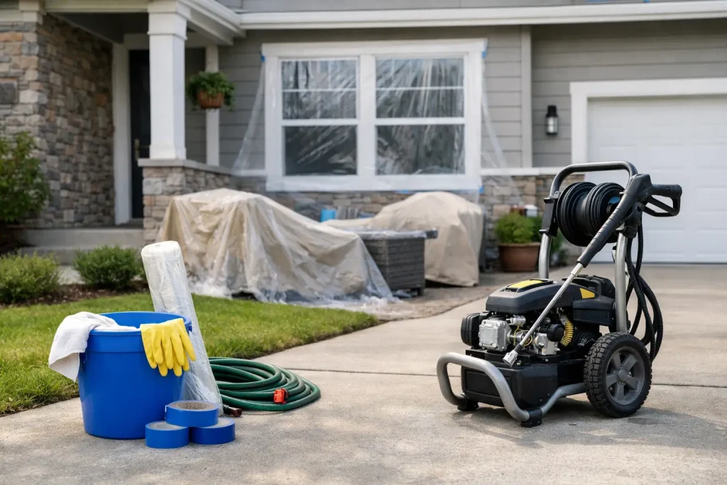 How to Prepare Your Home for Power Washing