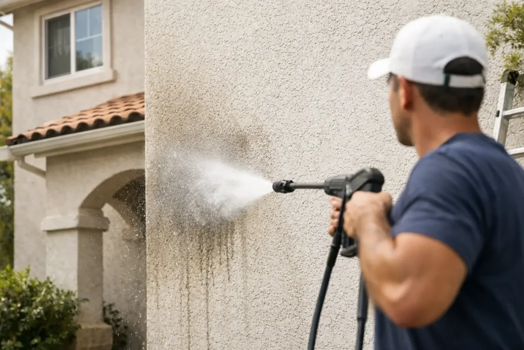 How to Wash Stucco Exterior Without Damage