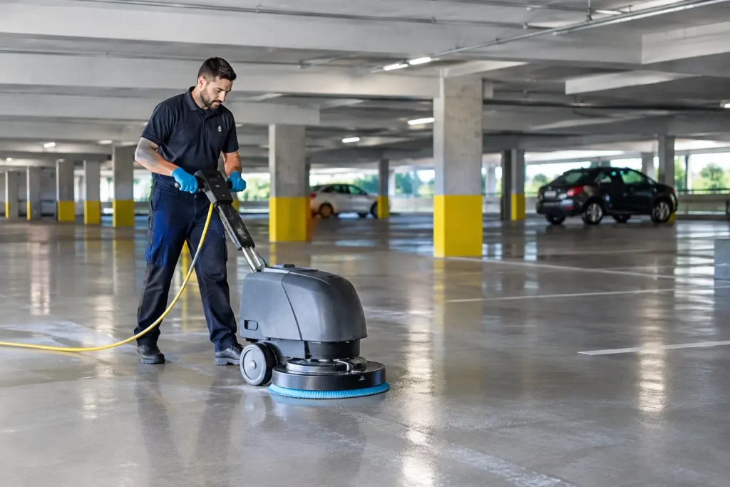 Best Parking Garage Cleaning for Safer Properties
