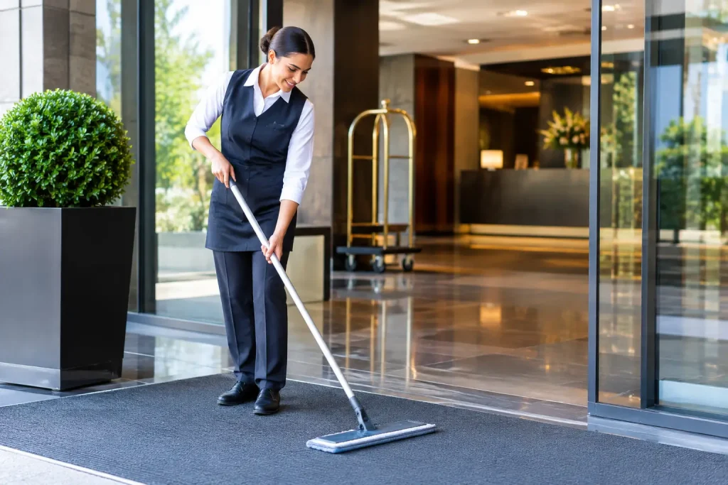 Hotel Entrance Cleaning That Makes a Strong First Impression