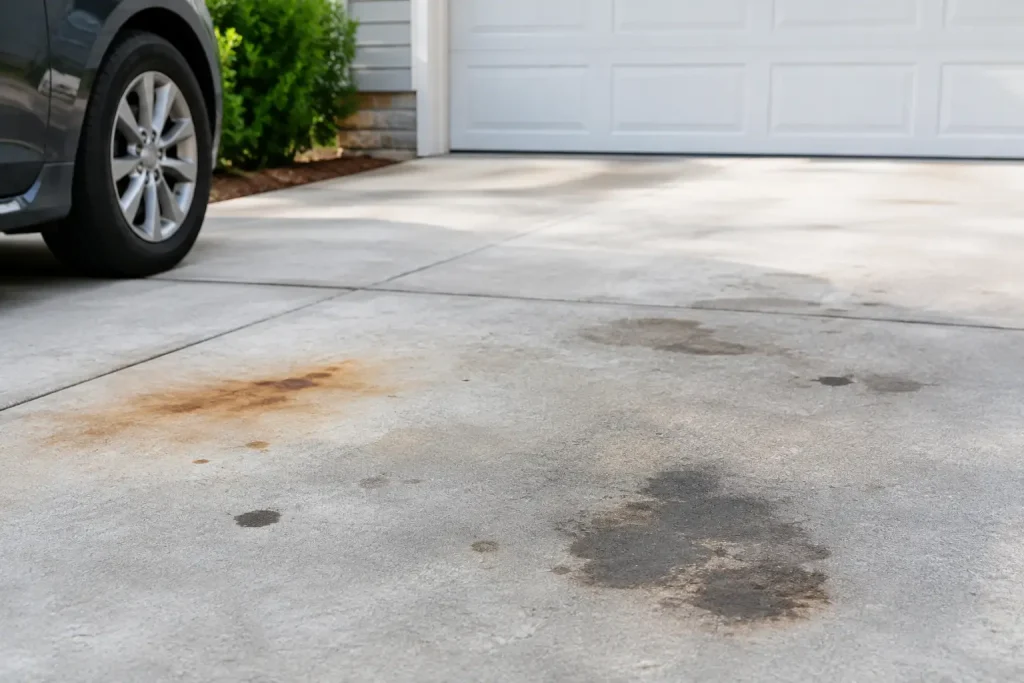 Top Driveway Stain Causes and What They Mean